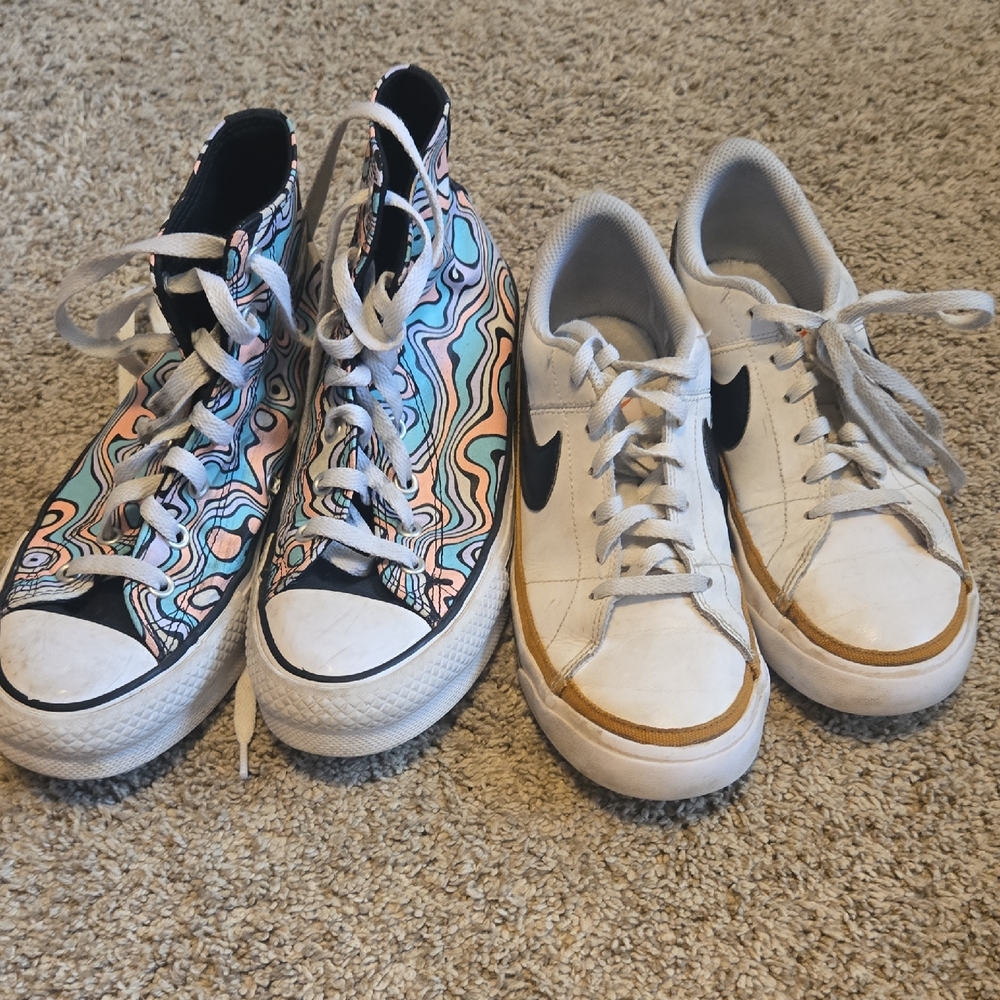 Nike And Converse Shoes